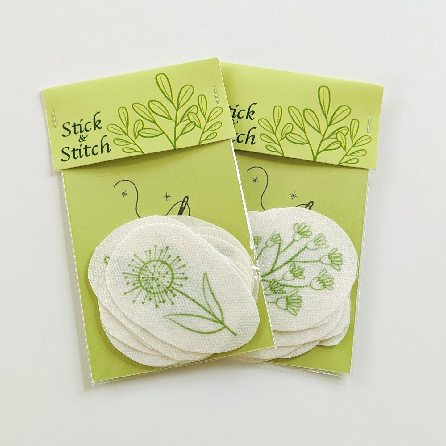 Spring flora Stick & Stitch pattern